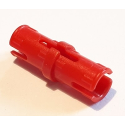 Technic, Pin with Short Friction Ridges - Red Technic, Pin with Short Friction Ridges - Red