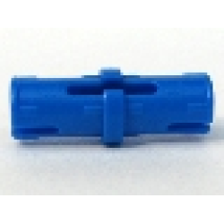 Technic, Pin with Short Friction Ridges - Blue Technic, Pin with Short Friction Ridges - Blue