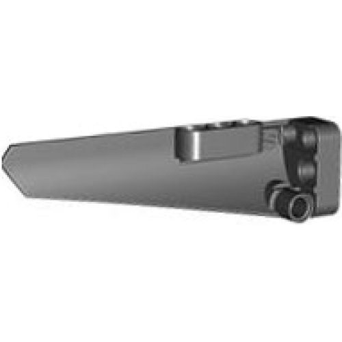 Деталь LEGO 64393 Technic, Panel Fairing # 6 Long Smooth, Side B - Dark Bluish Gray