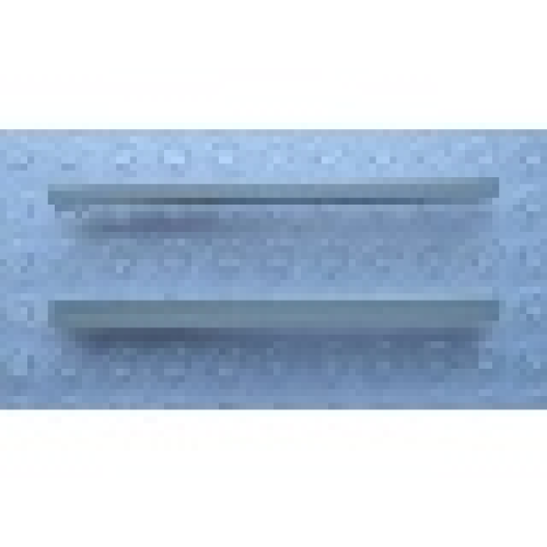 Деталь LEGO Mx1590B Modulex, Window Frame Section, Double partition (1 x 2mm cross section) - Mx Light Gray