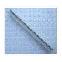Modulex, Window Frame Section, Bottom 1 x 12 - Mx Light Gray
