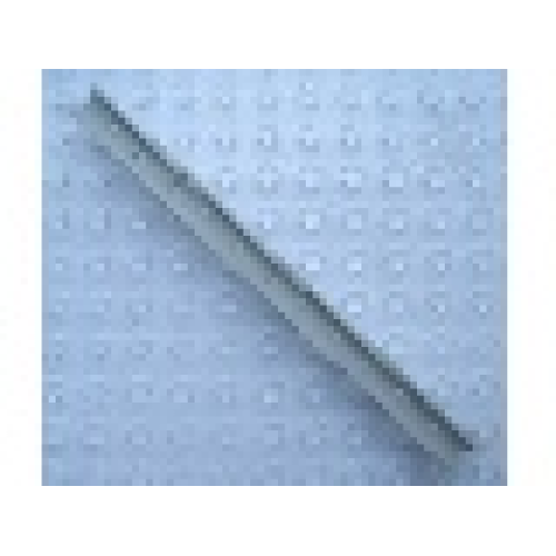 Деталь LEGO Mx1592 Modulex, Window Frame Section, Bottom 1 x 12 - Mx Light Gray