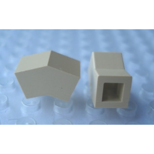 Деталь LEGO Mx2403A Modulex, Brick Angle 1L, 18 degrees, 1:3 slope - Mx Buff