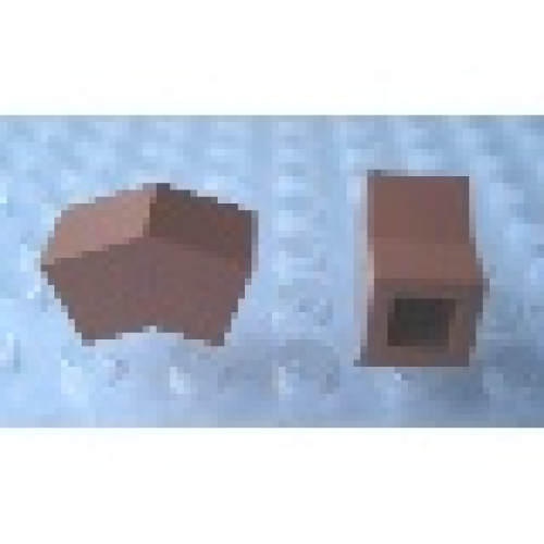 Деталь LEGO Mx2403A Modulex, Brick Angle 1L, 18 degrees, 1:3 slope - Mx Terracotta