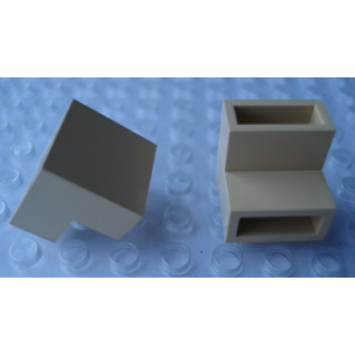 Деталь LEGO Mx2401B Modulex, Brick Angle 2L, 45 degrees, 1:1 slope - Mx Buff