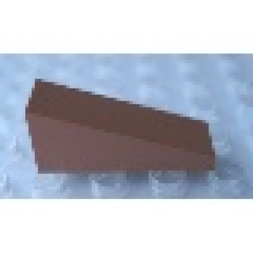 Деталь LEGO Mx1531 Modulex Slope 1 x 3 (18 degrees, 1:3 slope) - Mx Terracotta