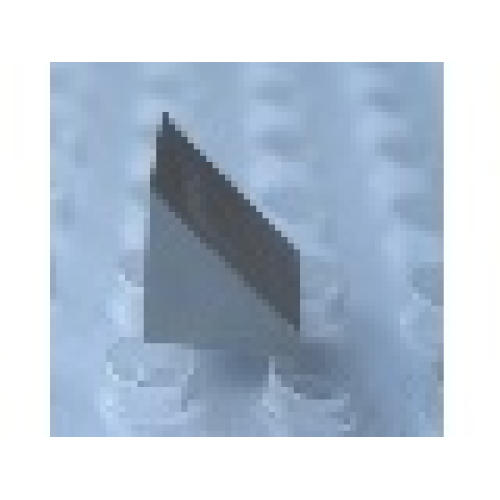 Деталь LEGO Mx1511 Modulex Slope 1 x 1 (45 degrees, 1:1 slope) - Mx Light Gray