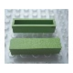 Modulex Tile 1 x 4 (no Internal Supports) - Mx Pastel Green
