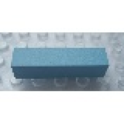 Modulex Tile 1 x 4 (no Internal Supports) - Mx Pastel Blue