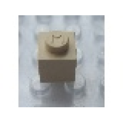 Modulex, Brick 1 x 1 (M on stud) - Mx Buff
