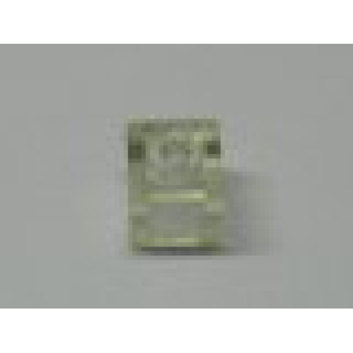 Деталь LEGO Mx1111M Modulex, Brick 1 x 1 (M on stud) - Mx Clear