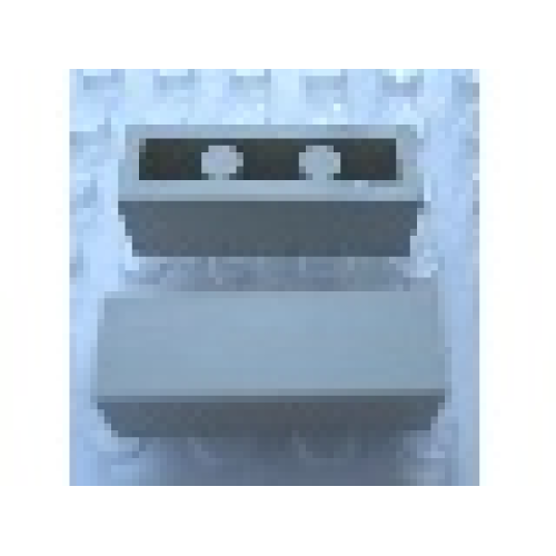 Деталь LEGO Mx1031B Modulex Tile 1 x 3 (with Internal Supports) - Mx Light Gray