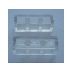 Modulex Tile 1 x 3 (with Internal Supports) - Mx Clear