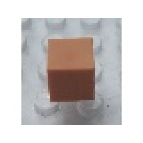 Деталь LEGO Mx1011A Modulex Tile 1 x 1 (no Internal Supports) - Mx Orange