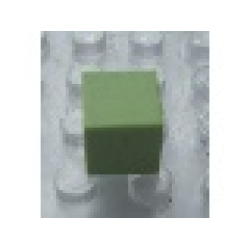 Modulex Tile 1 x 1 (no Internal Supports) - Mx Pastel Green