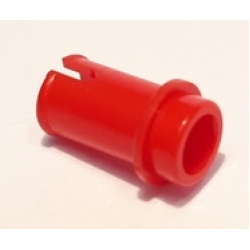 Technic, Pin 1/2 without Friction Ridges - Red