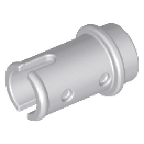 Деталь LEGO 4274 Technic, Pin 1/2 without Friction Ridges - Light Bluish Gray