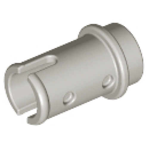 Деталь LEGO 4274 Technic, Pin 1/2 without Friction Ridges - Light Gray