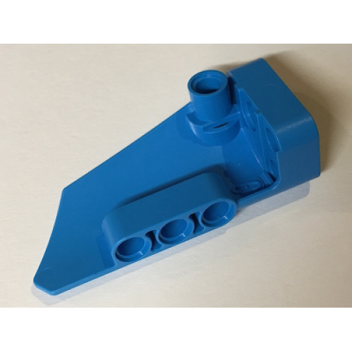 Деталь LEGO 64683 Technic, Panel Fairing # 3 Small Smooth Long, Side A - Dark Azure