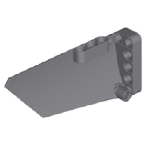 Деталь LEGO 64682 Technic, Panel Fairing #18 Large Smooth, Side B - Dark Bluish Gray