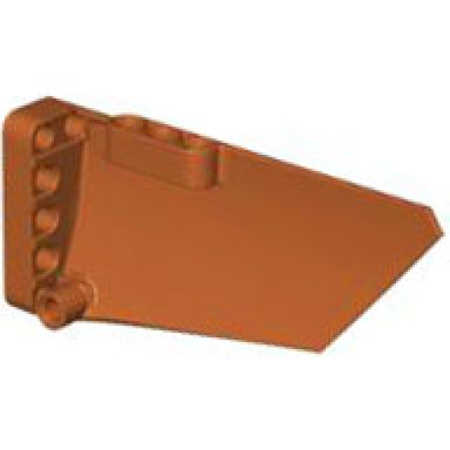 Деталь LEGO 64392 Technic, Panel Fairing #17 Large Smooth, Side A - Dark Orange