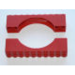 Minitalia Arch 2 x 10 x 2 with Bottom Tubes - Red