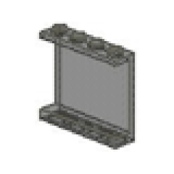 Panel 1 x 4 x 3 (Undetermined Type) - Trans-Brown