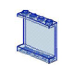 Panel 1 x 4 x 3 (Undetermined Type) - Trans-Light Blue