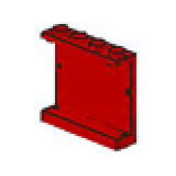Panel 1 x 4 x 3 (Undetermined Type) - Red