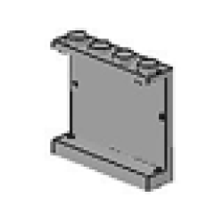 Panel 1 x 4 x 3 (Undetermined Type) - Light Gray