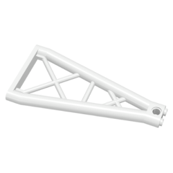 Support 1 x 6 x 10 Girder Triangular - White