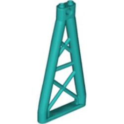 Support 1 x 6 x 10 Girder Triangular - Dark Turquoise
