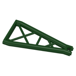 Support 1 x 6 x 10 Girder Triangular - Dark Green
