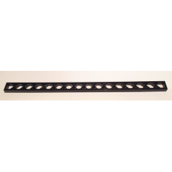 Support 1 x 16 Lattice (Train Signal Mast) - Black