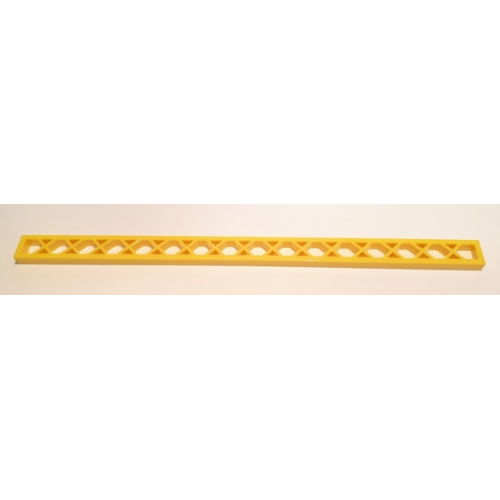 Деталь LEGO 4168 Support 1 x 16 Lattice (Train Signal Mast) - Yellow