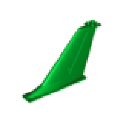 Tail 14 x 2 x 8 - Green