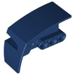 Technic, Panel Car Mudguard Right - Dark Blue Technic, Panel Car Mudguard Right - Dark Blue