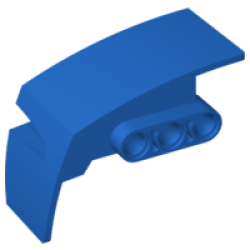 Technic, Panel Car Mudguard Right - Blue Technic, Panel Car Mudguard Right - Blue