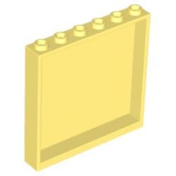 Panel 1 x 6 x 5 - Bright Light Yellow Panel 1 x 6 x 5 - Bright Light Yellow