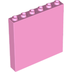 Panel 1 x 6 x 5 - Bright Pink Panel 1 x 6 x 5 - Bright Pink