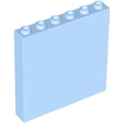 Panel 1 x 6 x 5 - Bright Light Blue Panel 1 x 6 x 5 - Bright Light Blue