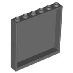 Panel 1 x 6 x 5 - Dark Bluish Gray Panel 1 x 6 x 5 - Dark Bluish Gray