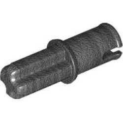 Technic, Axle 1L with Pin without Friction Ridges - Pearl Dark Gray Technic, Axle 1L with Pin without Friction Ridges - Pearl Dark Gray