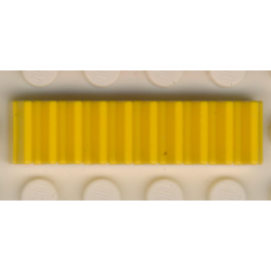 Technic, Gear Rack 1 x 4 - Yellow
