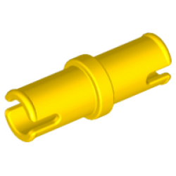 Technic, Pin without Friction Ridges - Yellow