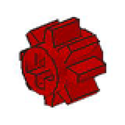 Technic, Gear 8 Tooth - Red