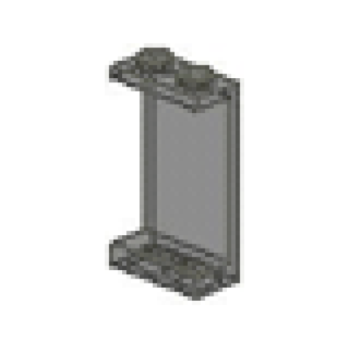 Деталь LEGO 2362 Panel 1 x 2 x 3 (Undetermined Type) - Trans-Brown