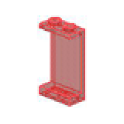 Panel 1 x 2 x 3 (Undetermined Type) - Trans-Red