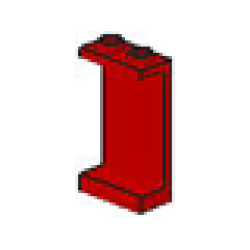 Panel 1 x 2 x 3 (Undetermined Type) - Red