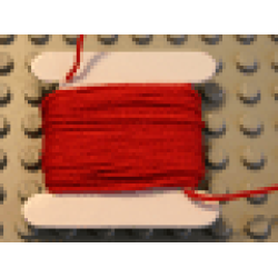 String, Cord Medium Thickness (Undetermined Length) - Red